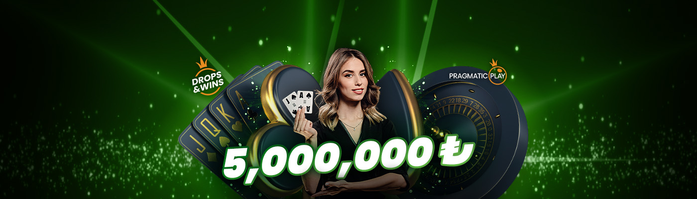 Canlı Casino'da Her Ay 5.000.000 TL Ödül