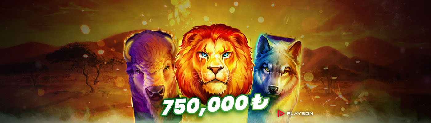 ÖZEL SLOTLARDA 750.000 TL ÖDÜLLÜ TURNUVA lion